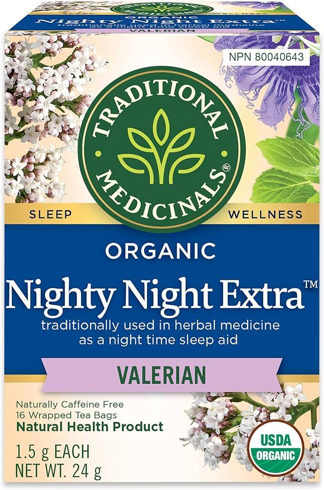 Traditional Medicinals - Organic Nighty Night Extra Herbal Tea (Pack of 1) - Natural Sleep Aid co... | Amazon (CA)