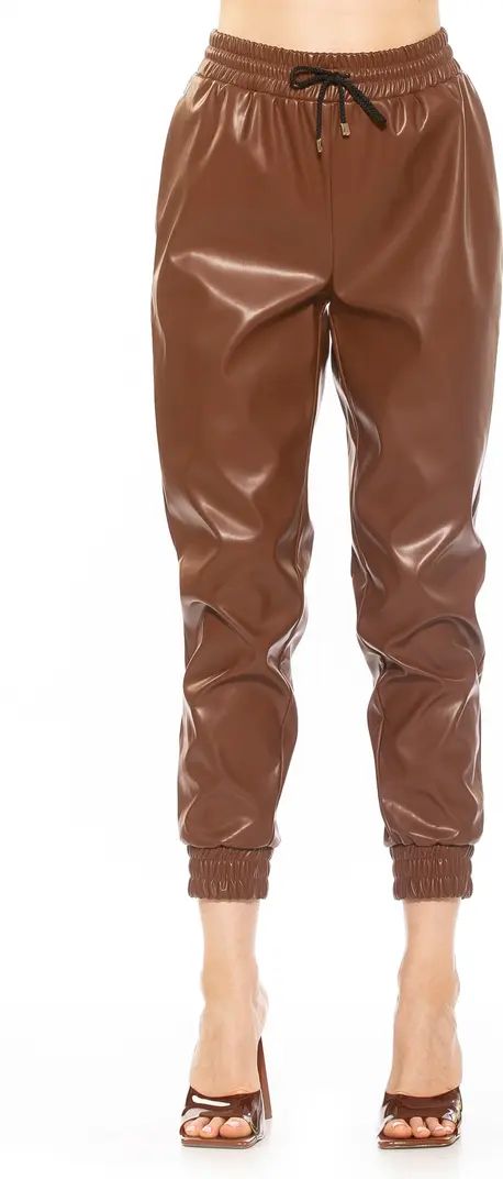 Alexia Admor Axel Faux Leather Joggers | Nordstromrack | Nordstrom Rack