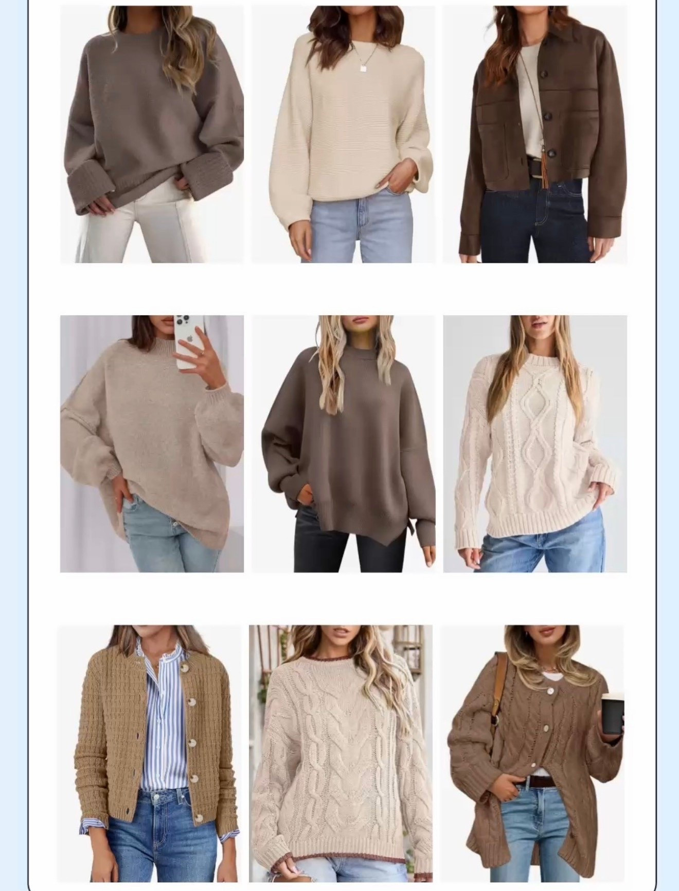 Amazon fall sweaters under $100! So many cute styles to stay cozy! 



workwear, fall style, fall sweaters, sweater weather, amazon prime, prime day deals; casual style, outfit, under $50, under $100, cardigan, turtleneck, office outfit, fall outfit, neutrals 

#LTKHoliday #LTKSeasonal #LTKStyleTip