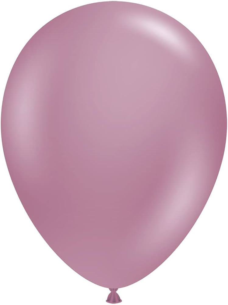 Tuf-Tex 5" Canyon Rose Latex Balloons | Amazon (US)