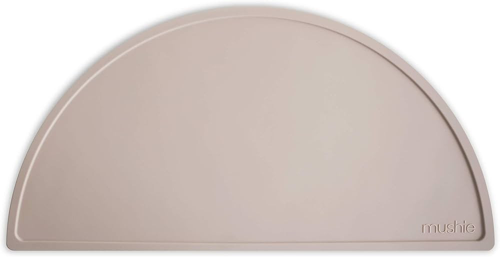 mushie Silicone Placemat for Kids | BPA-Free Non-Slip Design (Shifting Sand) | Amazon (US)