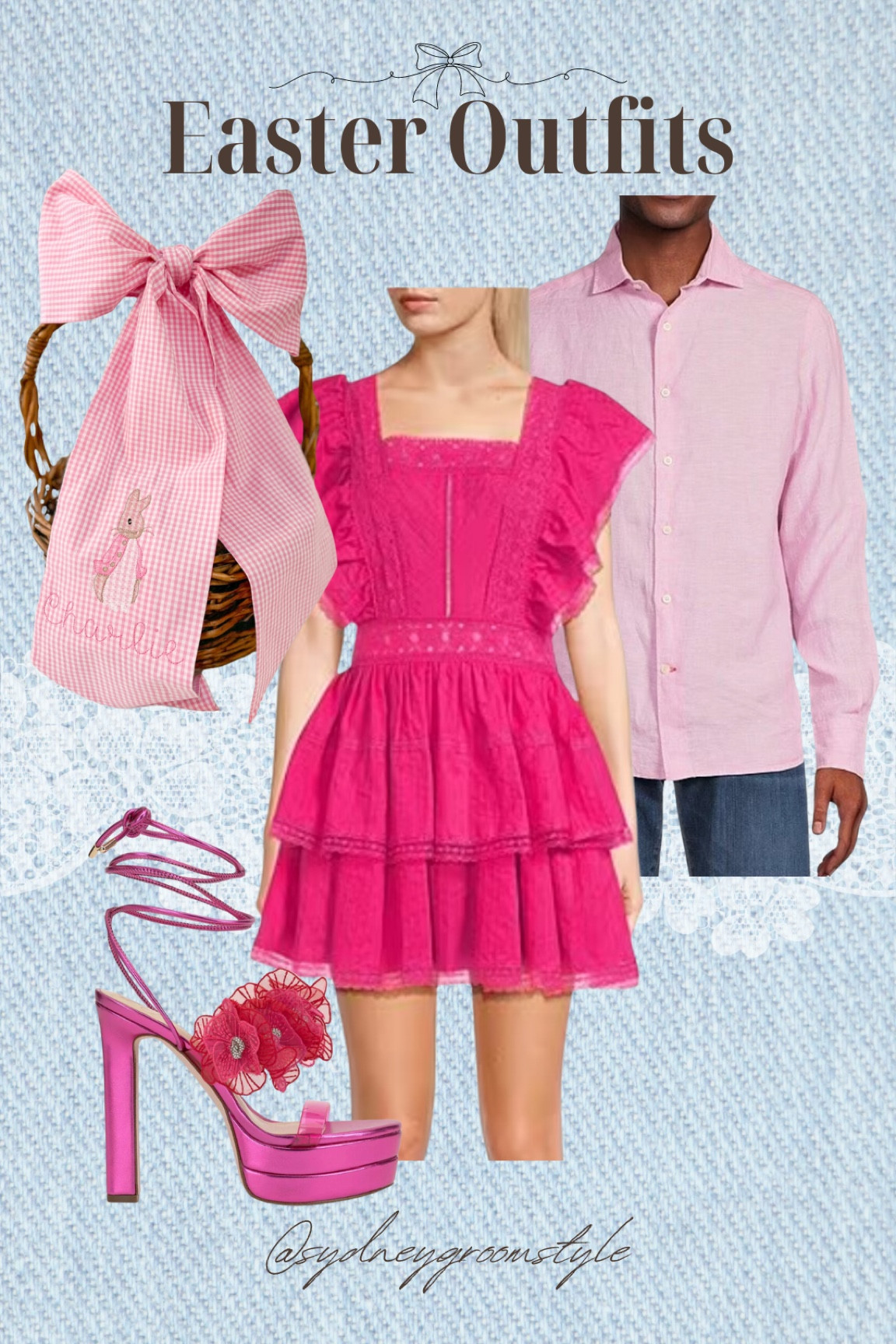 Wedding guest Easter spring outfit dress vacation outfits resort wear dillards coach sale basket bow Jessica Simpson

#LTKSeasonal #LTKsalealert #LTKSpringSale