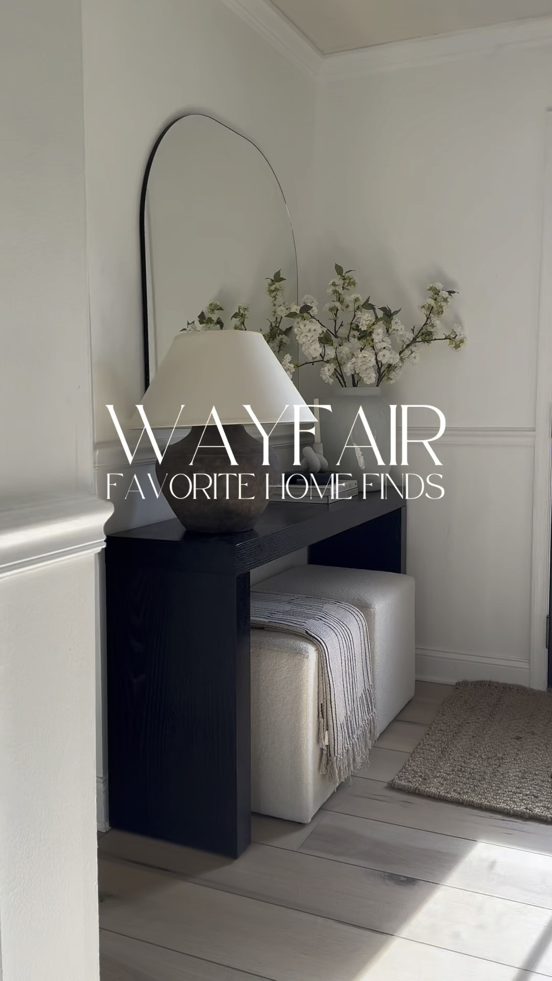 Favorite home finds from Wayfair! Everyone is always surprised when j say my console table is from Wayfair!

#LTKVideo #LTKHome