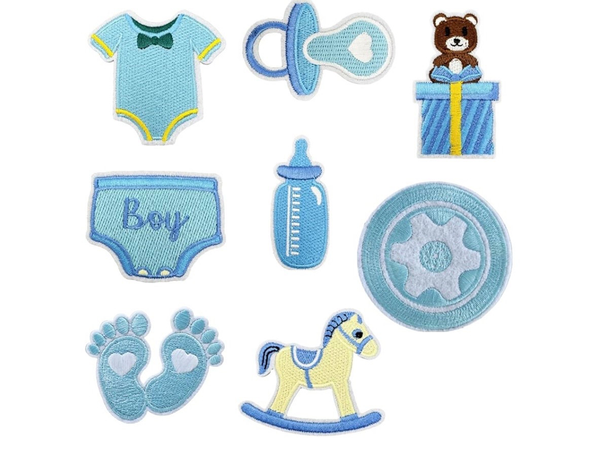 Baby boy iron on patches for a keep sake trunk 

#LTKFindsUnder50 #LTKBaby #LTKKids