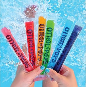 Otter Pops Freezer Bars, Fat Free Ice Pops, Original Flavors (80ct - 1oz bars) | Amazon (US)
