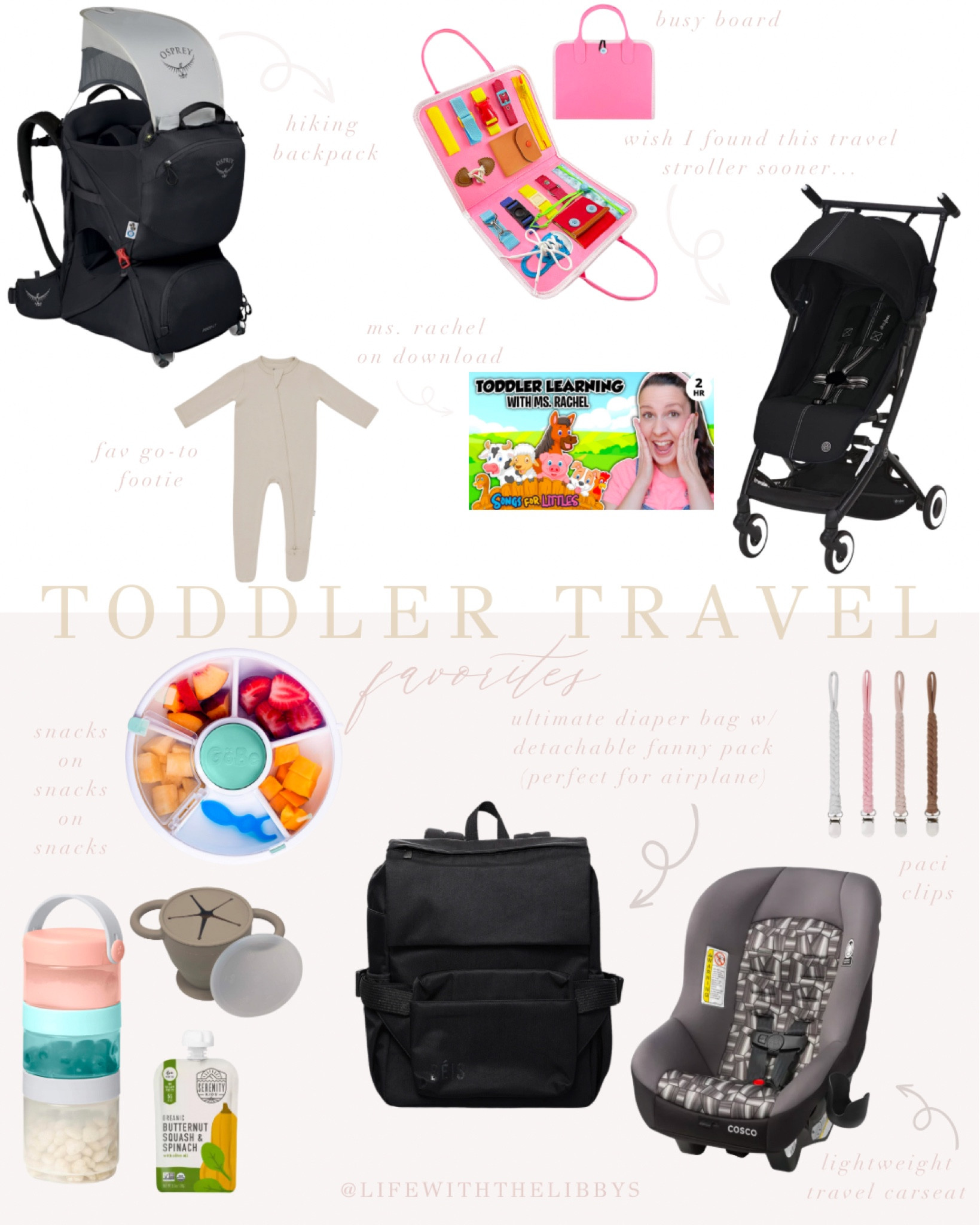 Toddler Travel Favorites.

#LTKfamily #LTKtravel #LTKkids