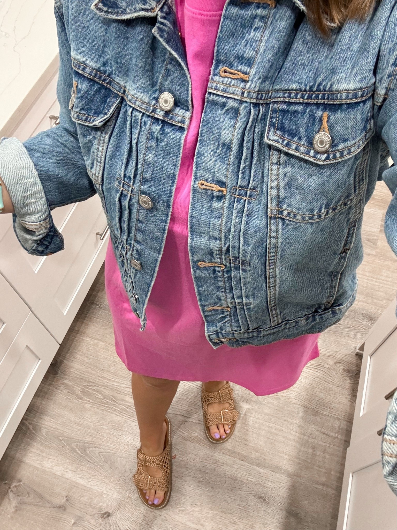 ootd- lots of love for this tshirt dress from Walmart! I own 4 now 🤩🩷

Medium- tts 

#LTKStyleTip #LTKWorkwear #LTKMidsize