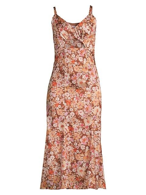 Bisset Floral Midi Dress | Saks Fifth Avenue