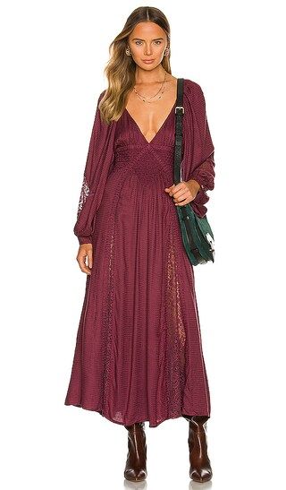 Southwest Lace Maxi Dress in Plum | Revolve Clothing (Global)