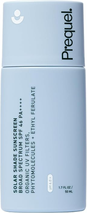 Prequel Skin Solar Shade - Moisturizing Face Sunscreen SPF 46 PA++++ Broad Spectrum UV Protection... | Amazon (US)