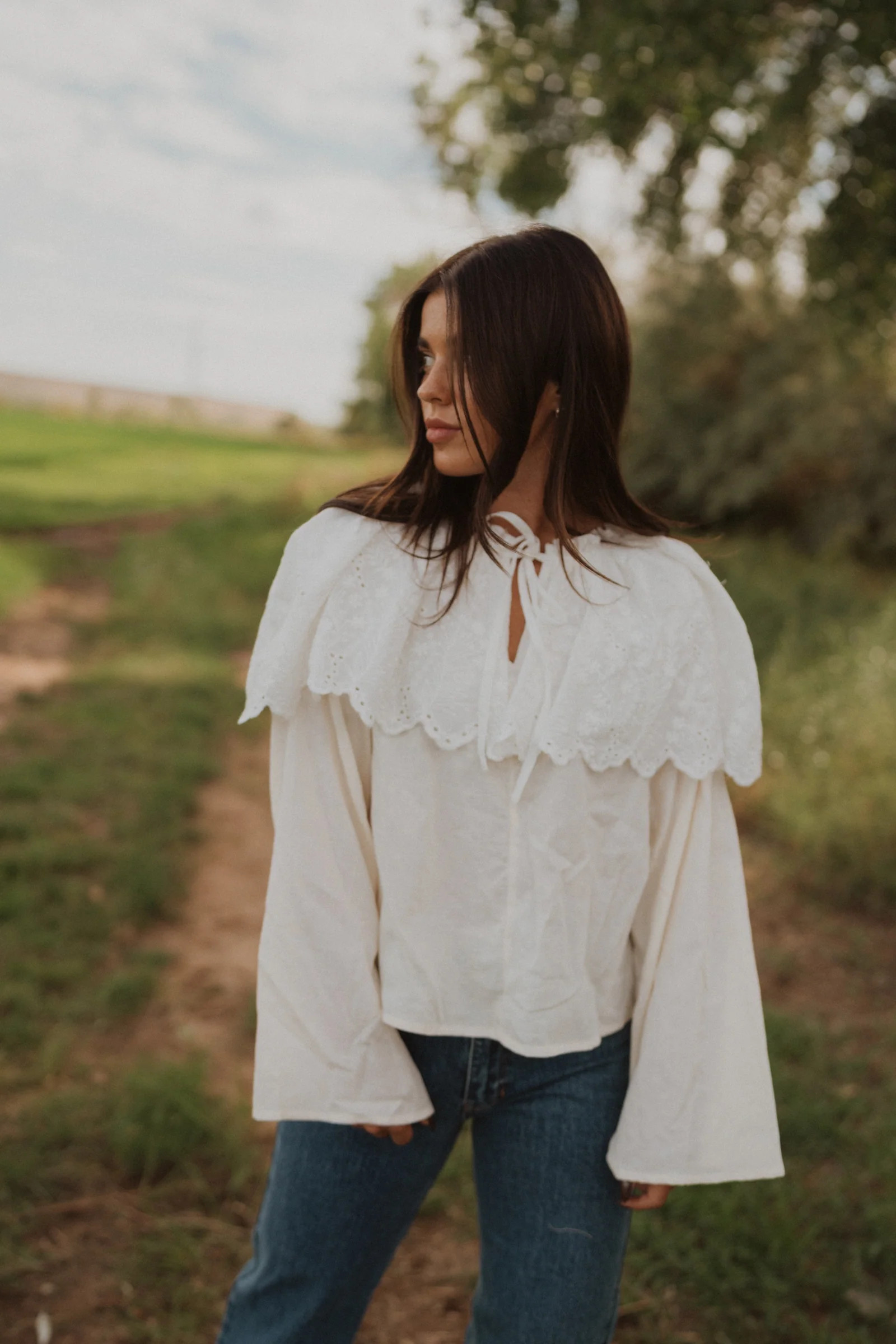 Marcellio Blouse | Goldie Lew Jewelry, LLC