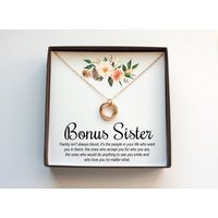 Best Friend Gift, Friendship Necklace Gift For Friend, Necklace, Birthday, Christmas Bff Bonus Sister Jewelry | Etsy (US)