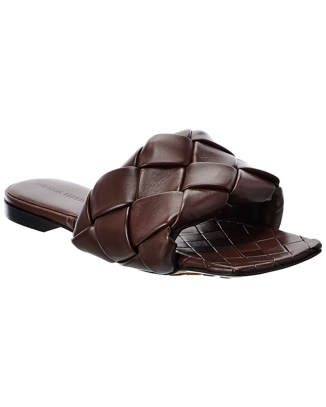 Bottega Veneta The Lido Intrecciato Leather Sandal | Ruelala