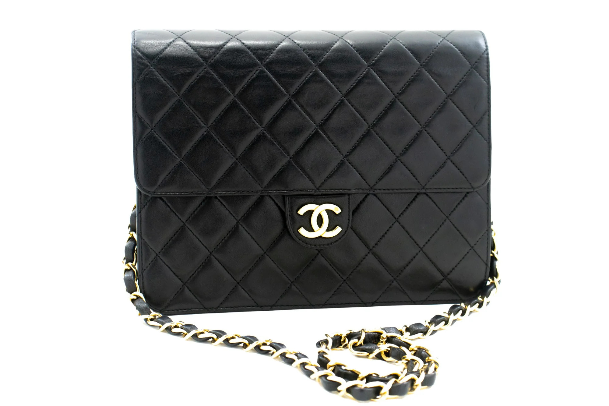Chanel Quilted Leather Shoulder Bag (Pre-Owned) | Shop Simon