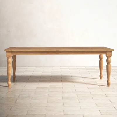 Academy 86.5'' Teak Outdoor Dining Table | Wayfair North America