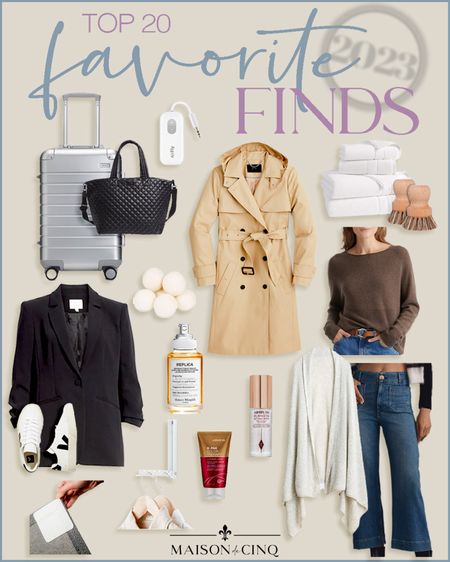 Today we’re sharing our Top 20 Favorite Finds of 2023 - from household favorites, to my fave clothing pieces worth the splurge, to my fave luggage , and more!

#LTKfindsunder50 #LTKhome #LTKover40