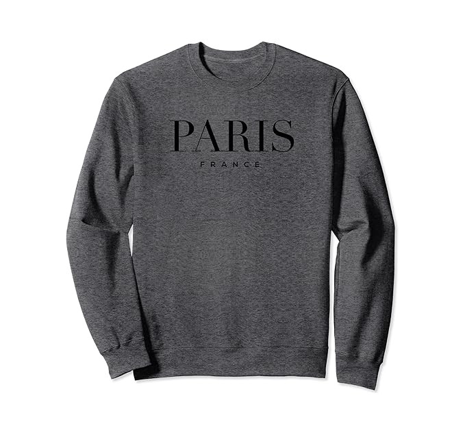 Paris France Graphic Sweatshirt Sweatshirt | Amazon (US)
