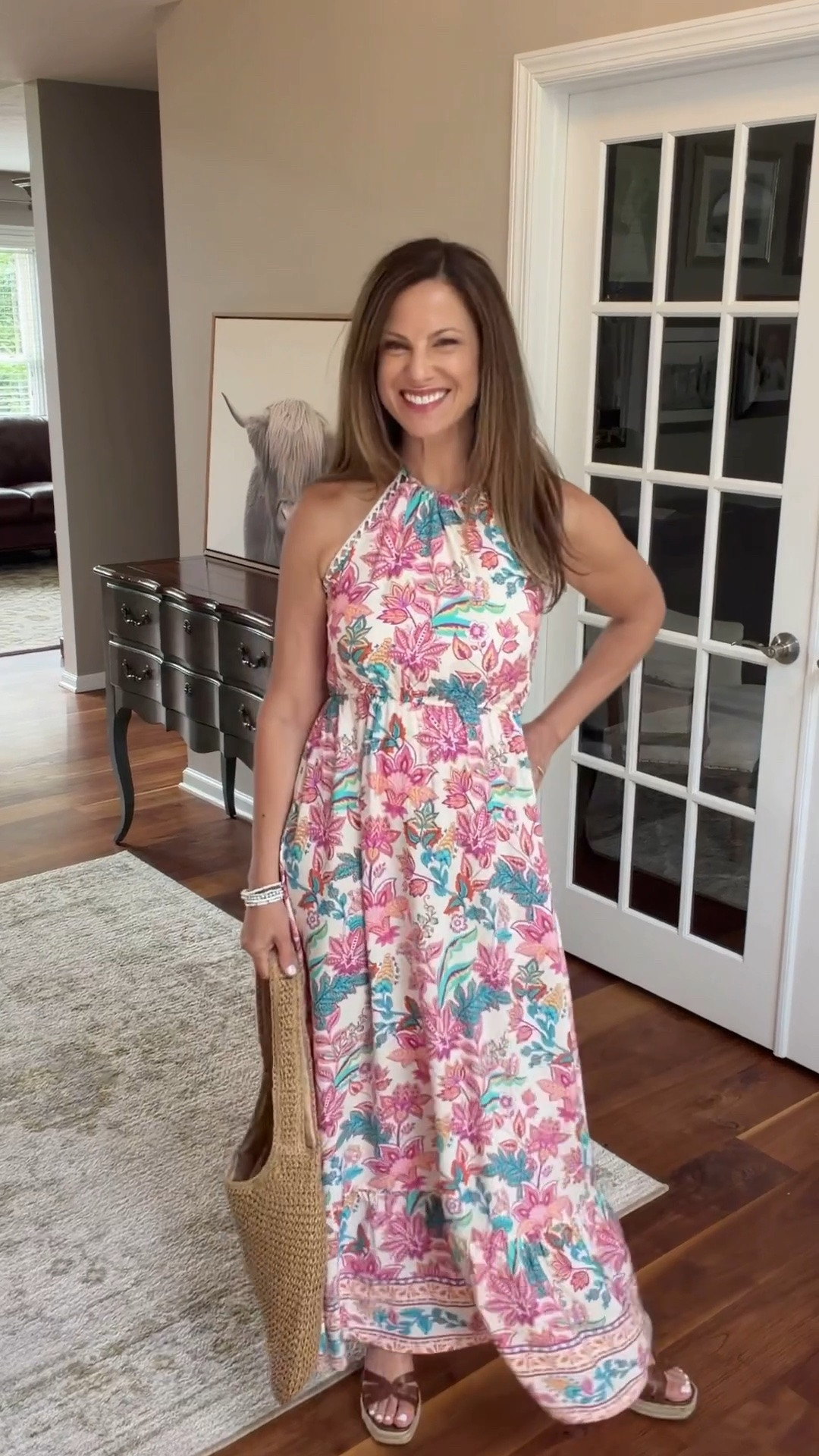 Vacation outfits | Resort wear | Summer dresses ✨

This floral halter maxi dress is giving effortless vacation style. The smocked fit is flattering and comfortable, while the tie-back detail and flowy silhouette make it perfect for beach dinners, tropical getaways, resort nights, and summer vacations.

Linking this beautiful Cupshe dress and more vacation-ready favorites to pack for your next getaway. ☀️🌴

#LTKTravel #LTKWedding #LTKPetite