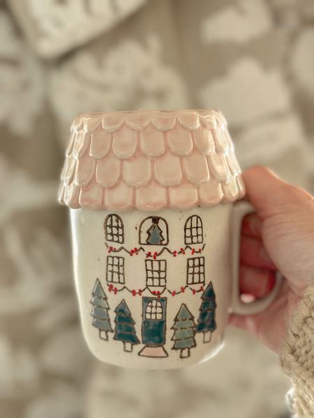 The cutest little cozy house mug ever! 

#LTKHoliday #LTKhome