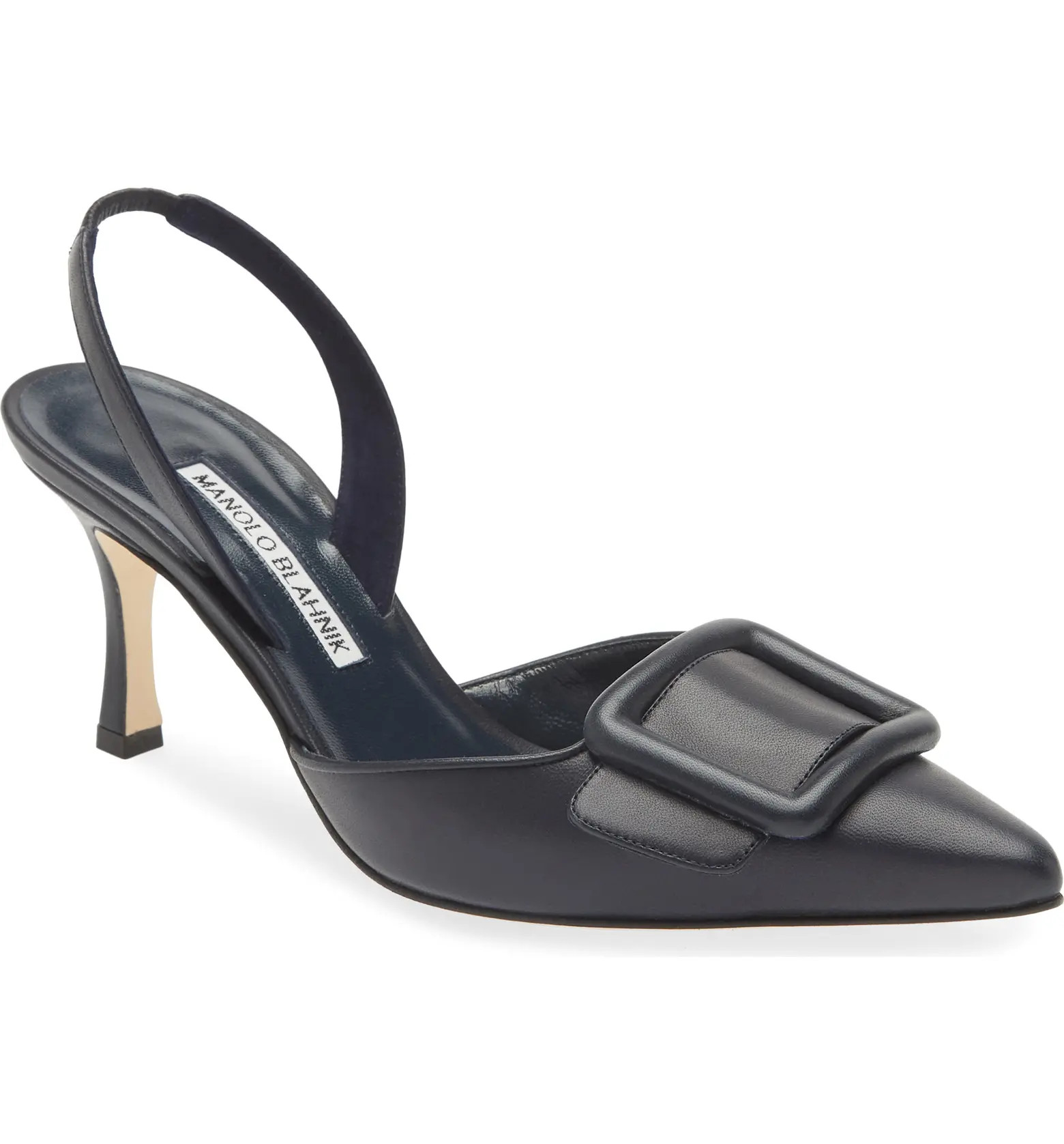 Manolo Blahnik Maysli Buckle Slingback Pump | Nordstrom | Nordstrom