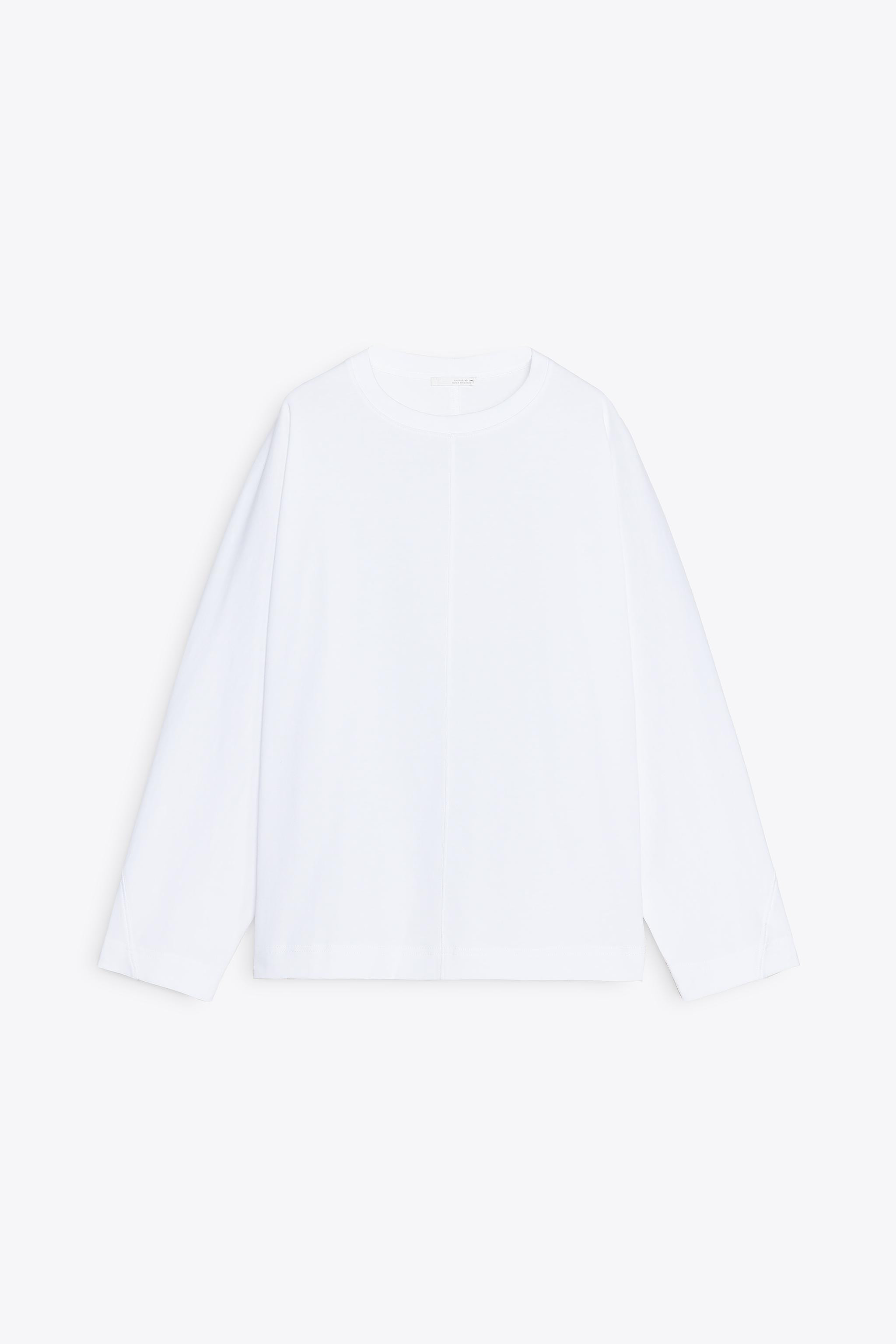 COTTON T-SHIRT WITH LABEL | Zara UK