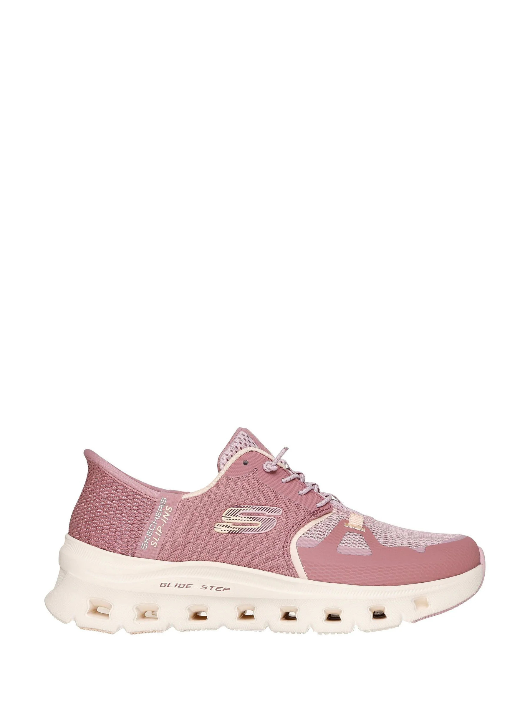 Skechers Skechers Pink Glide-Step Pro Slip In Trainers | Next US