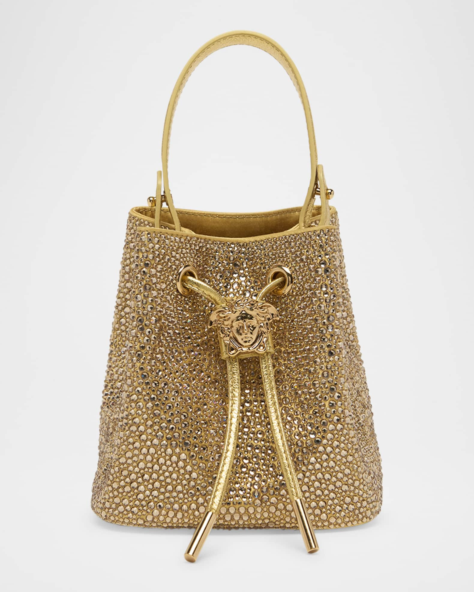 La Medusa Embellished Bucket Bag | Neiman Marcus