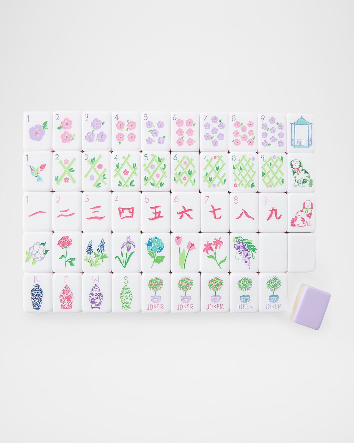 x Taylor Paladino Taylor Mahjong Tiles Set | Horchow