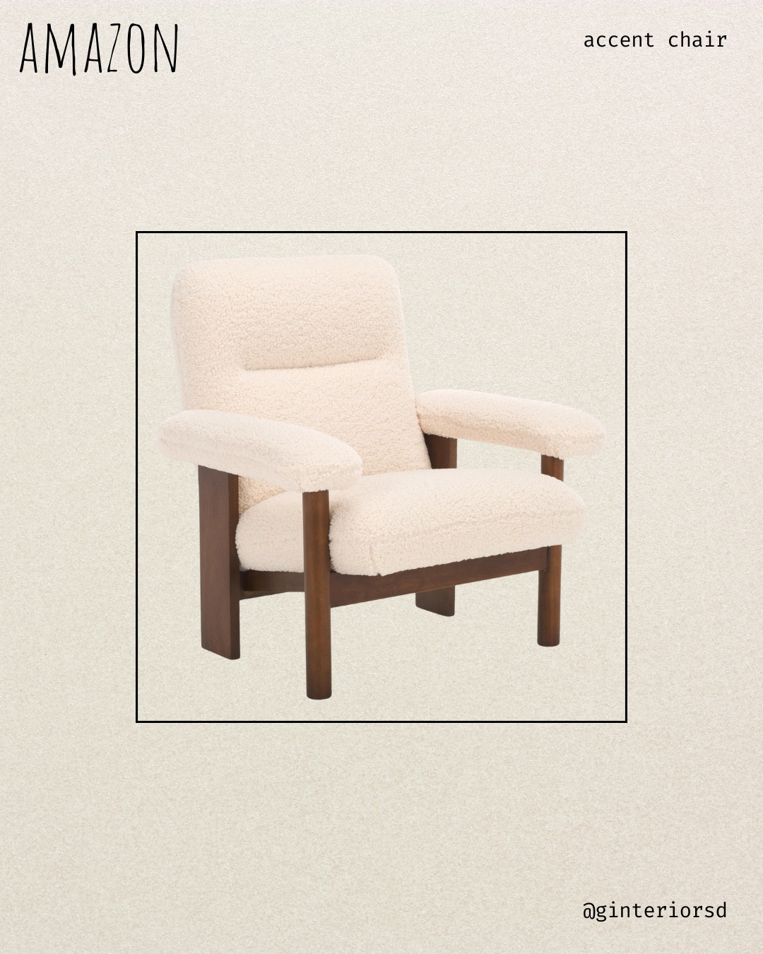 Amazon Accent Chair 

#LTKHome #LTKStyleTip