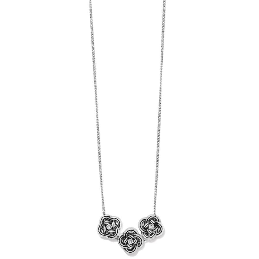 Interlok Trio Petite Necklace | Brighton