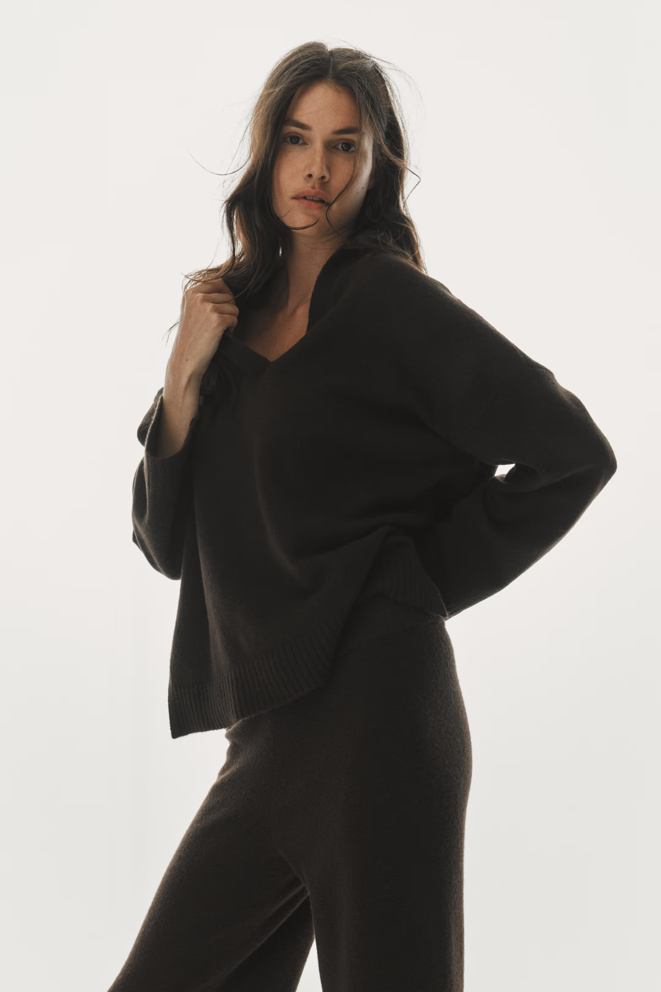 Fine-knit collared jumper | H&M (UK, MY, IN, SG, PH, TW, HK)