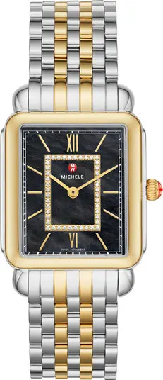 Deco II Diamond Bracelet Watch, 32mm | Nordstrom Rack