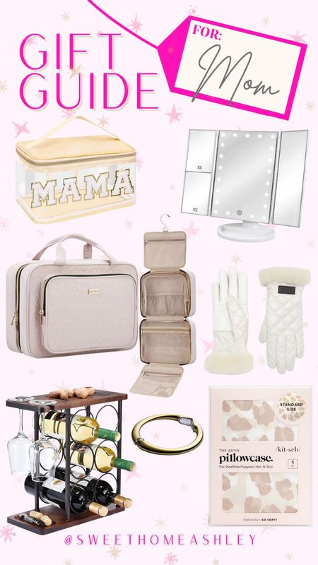 Gifts for mom, gifts for her, travel gifts, mini wine rack, ugh gloves, makeup mirror with lights 

#LTKSeasonal #LTKHoliday #LTKGiftGuide