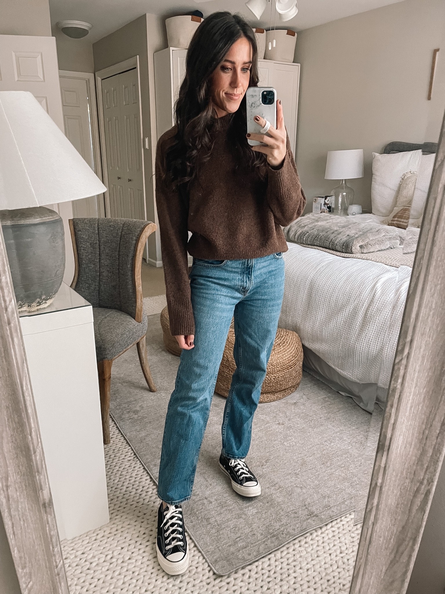 10.8.22
Abercrombie Sweater and Jeans and converse 

#LTKstyletip #LTKSeasonal #LTKsalealert