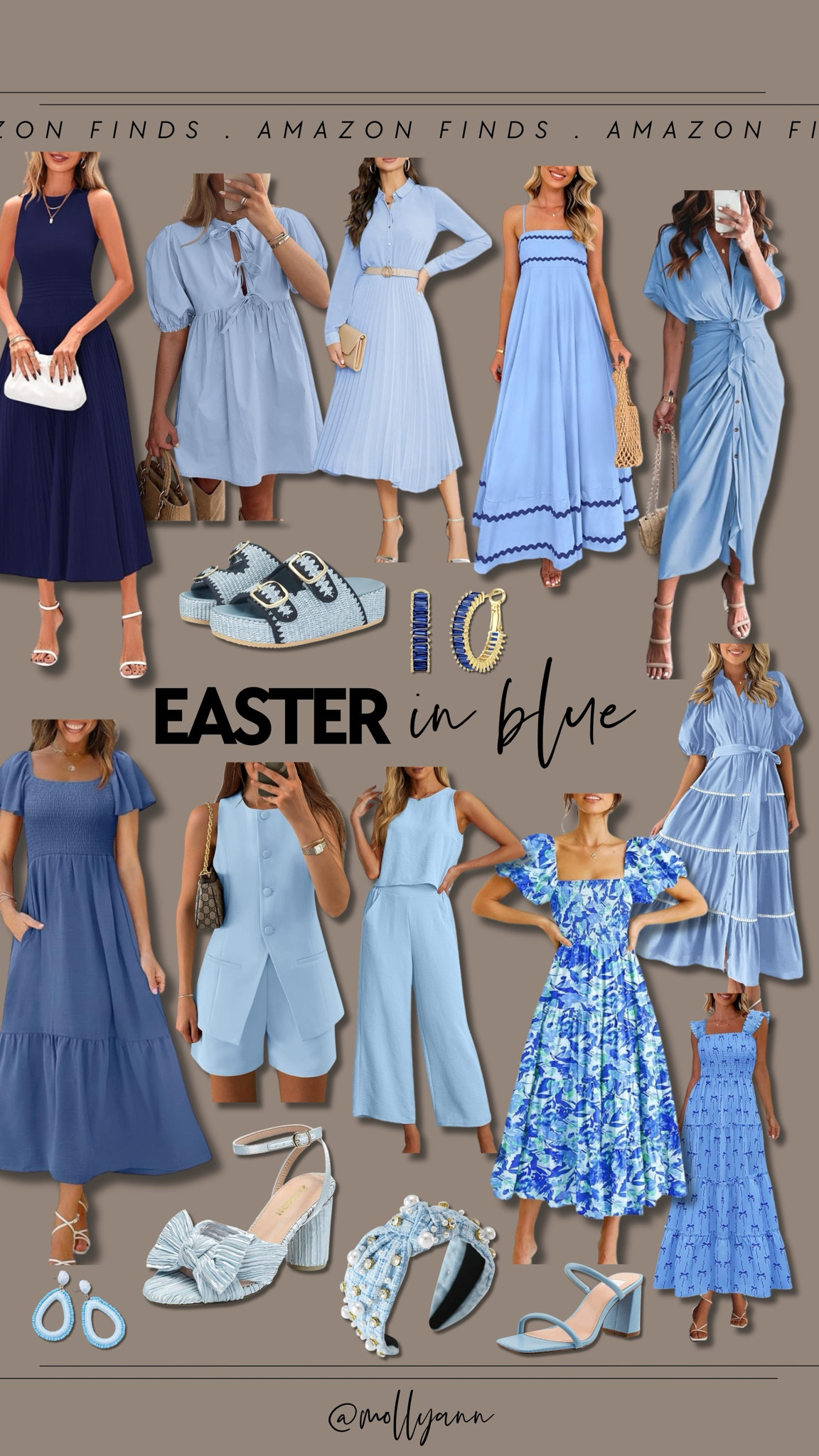 Easter in blue 💙 on Amazon! 

#LTKStyleTip #LTKFindsUnder50 #LTKOver40