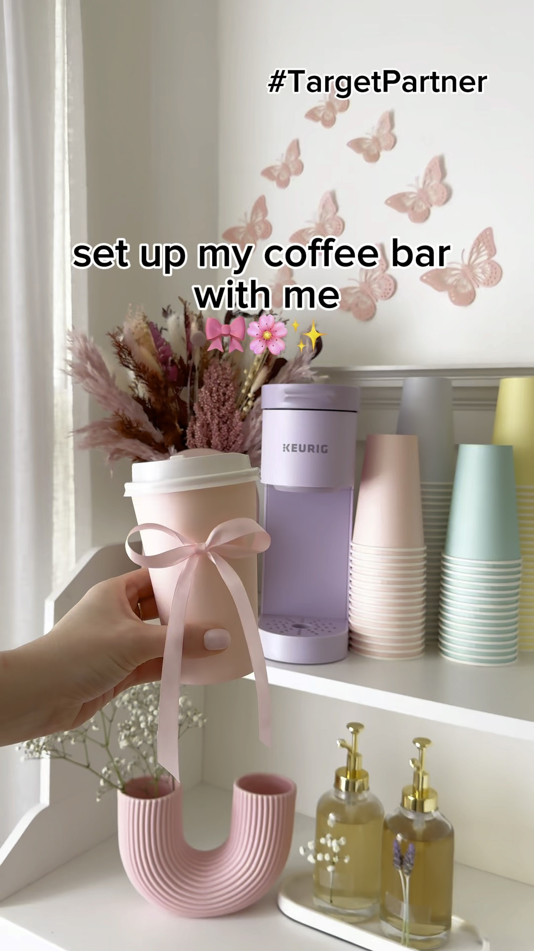 ✨🌸💕 #Ad Step up your coffee game with the Keurig® K-Mini® Go coffee maker. 💕🌸✨  
Small on space. Great coffee taste. Always ready to go. 

☕ This Keurig brewer is less than 5” wide, making it the perfect addition to any space where you want to enjoy a delicious cup of coffee. It makes (3) cups of your favorite beverage without worrying about waiting to refill your water reservoir.

Rush to stores now to grab the exclusive Keurig® K-Mini® Go, available only at Target! 🎯🏃‍♂️ 

#Target #TargetPartner
@keurig @Target 


#LTKVideo #LTKhome #LTKxTarget