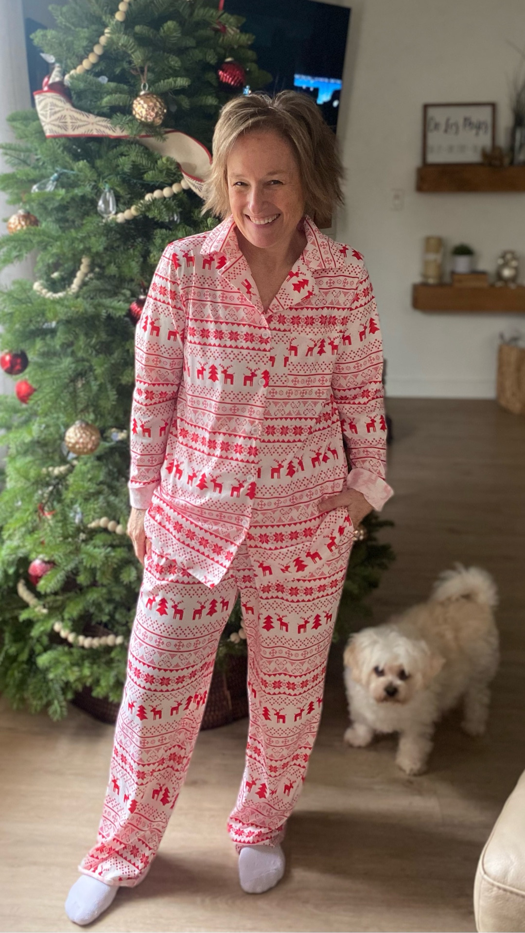 Wrapped in Christmas cuteness 

#LTKGiftGuide #LTKPetite #LTKTravel