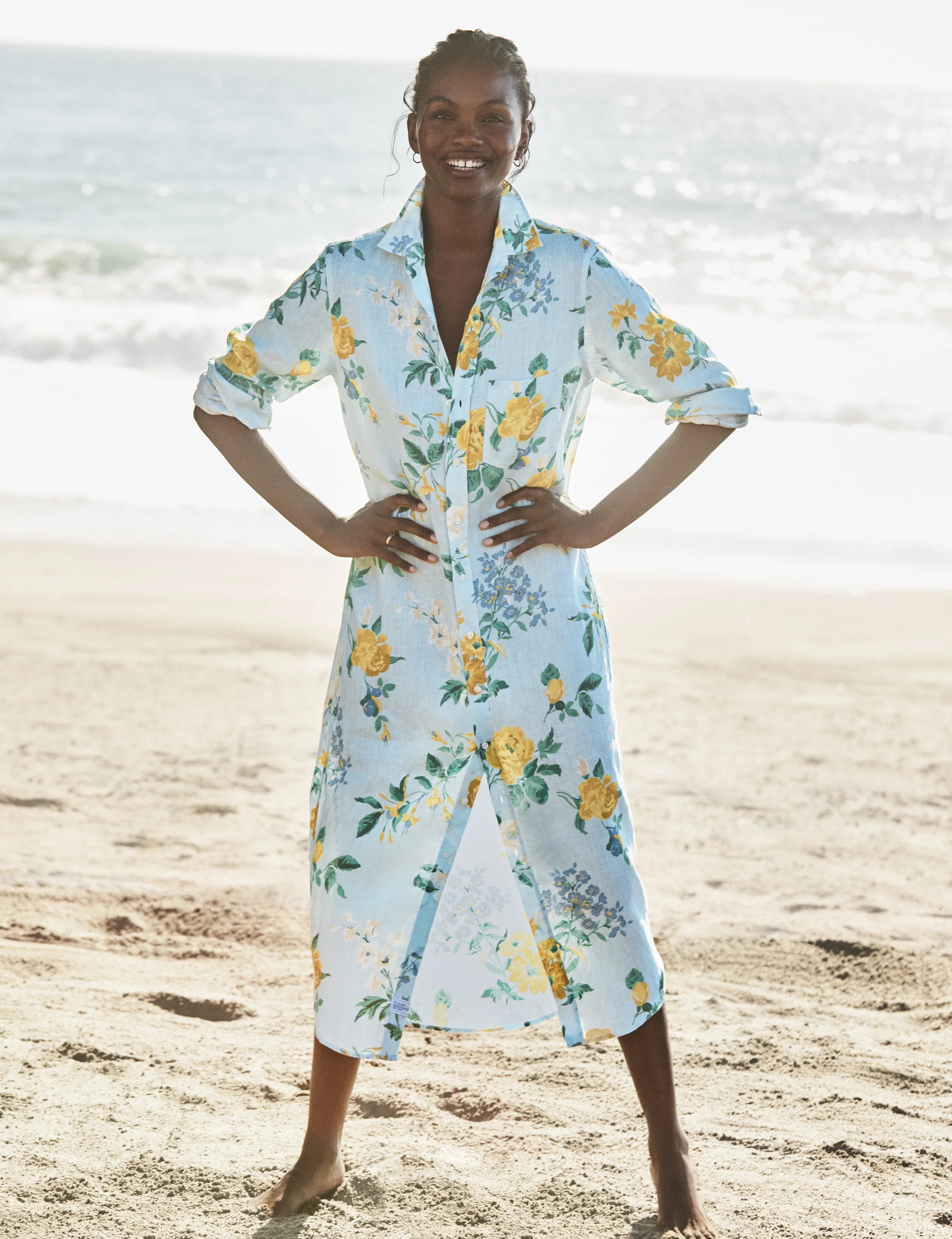 RORY Spring Bouquet, Italian Classic Linen | Frank & Eileen