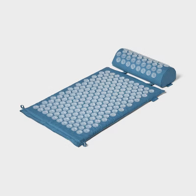 Acupressure Mat and Pillow Set - All In Motion™: Polyurethane Foam, Linen, Cotton | Target