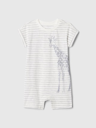 Baby Graphic Shorty One-Piece | Gap (US)