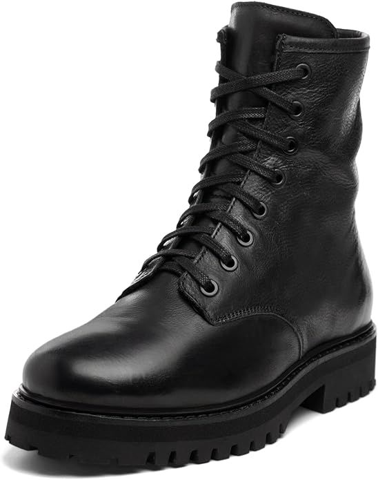 Thursday Boot Company Women's Lace up Leather Combat Boots | Amazon (US)