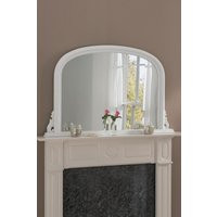 Overmantle White Classic Mirror 122(w) x 77cm(h) | Debenhams UK