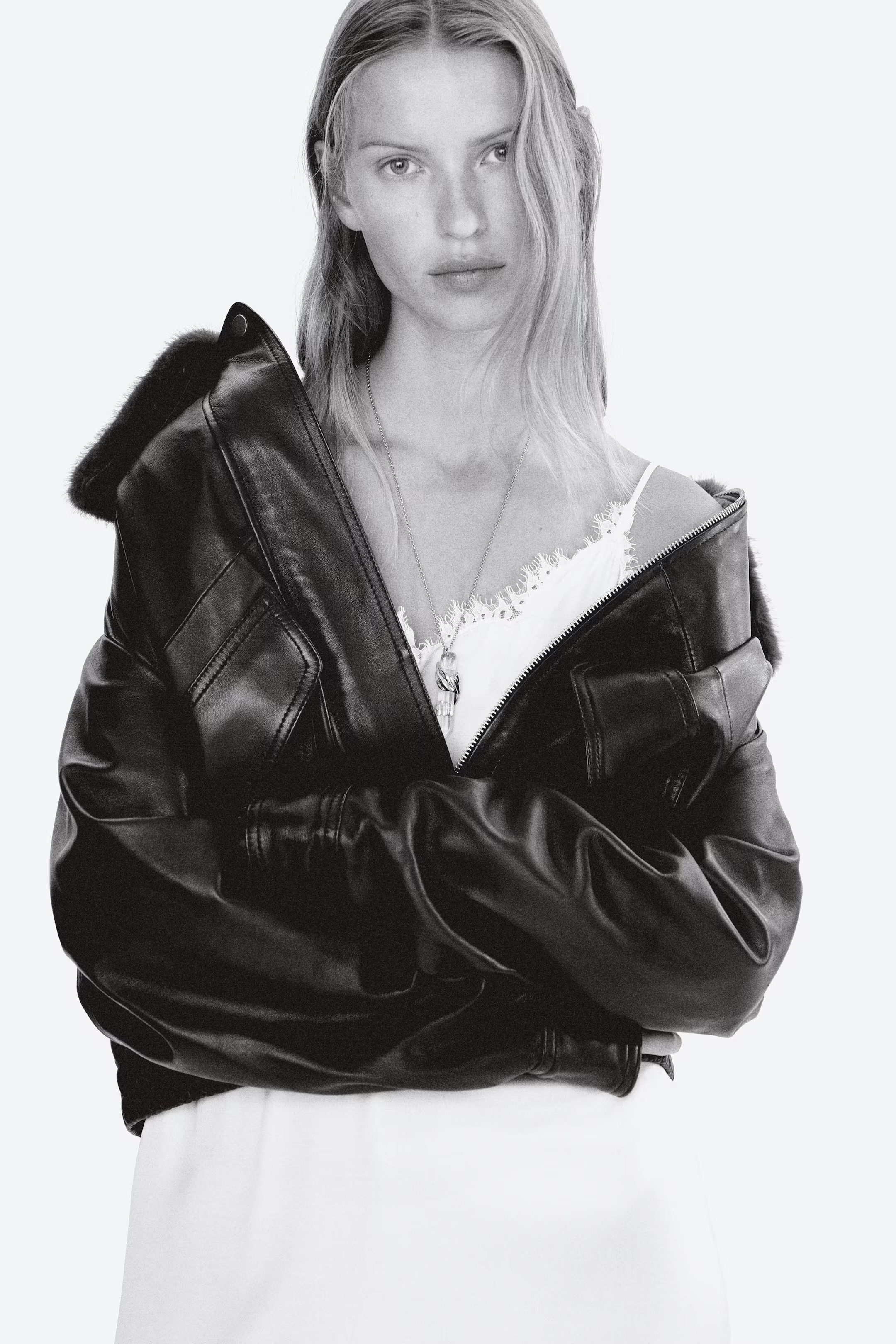 Lace-Trimmed Slip Dress | H&M (US + CA)