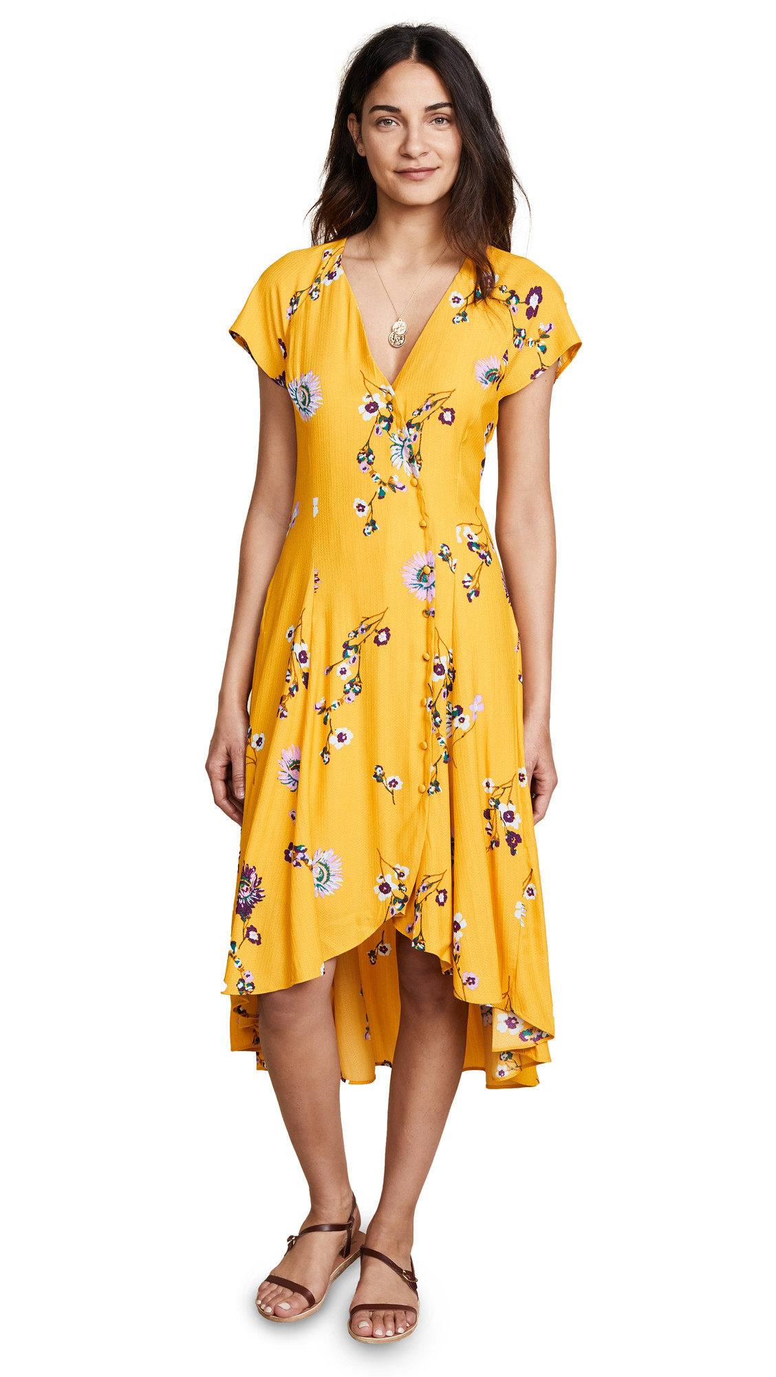 Free People Lost in You Midi Dress | Shopbop