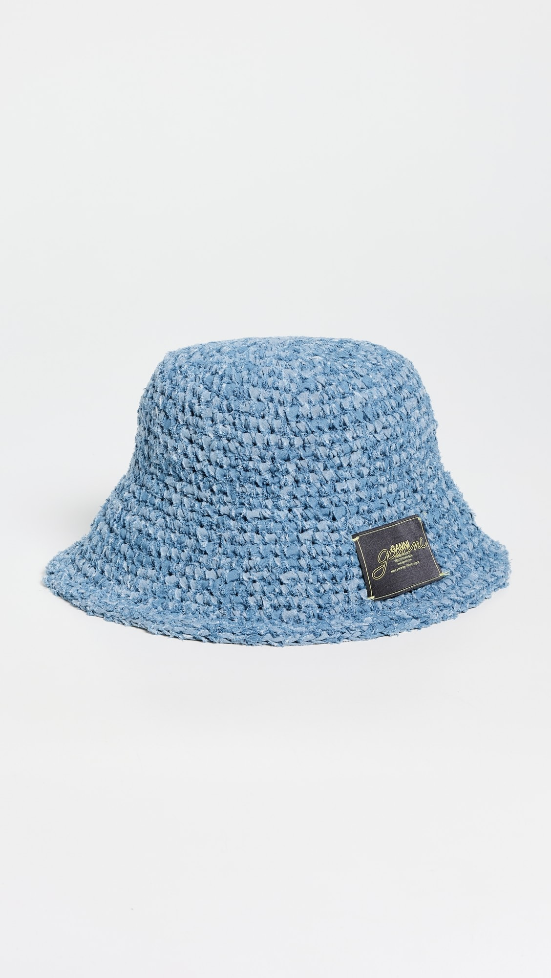 Denim Hand Knit Bucket Hat | Shopbop