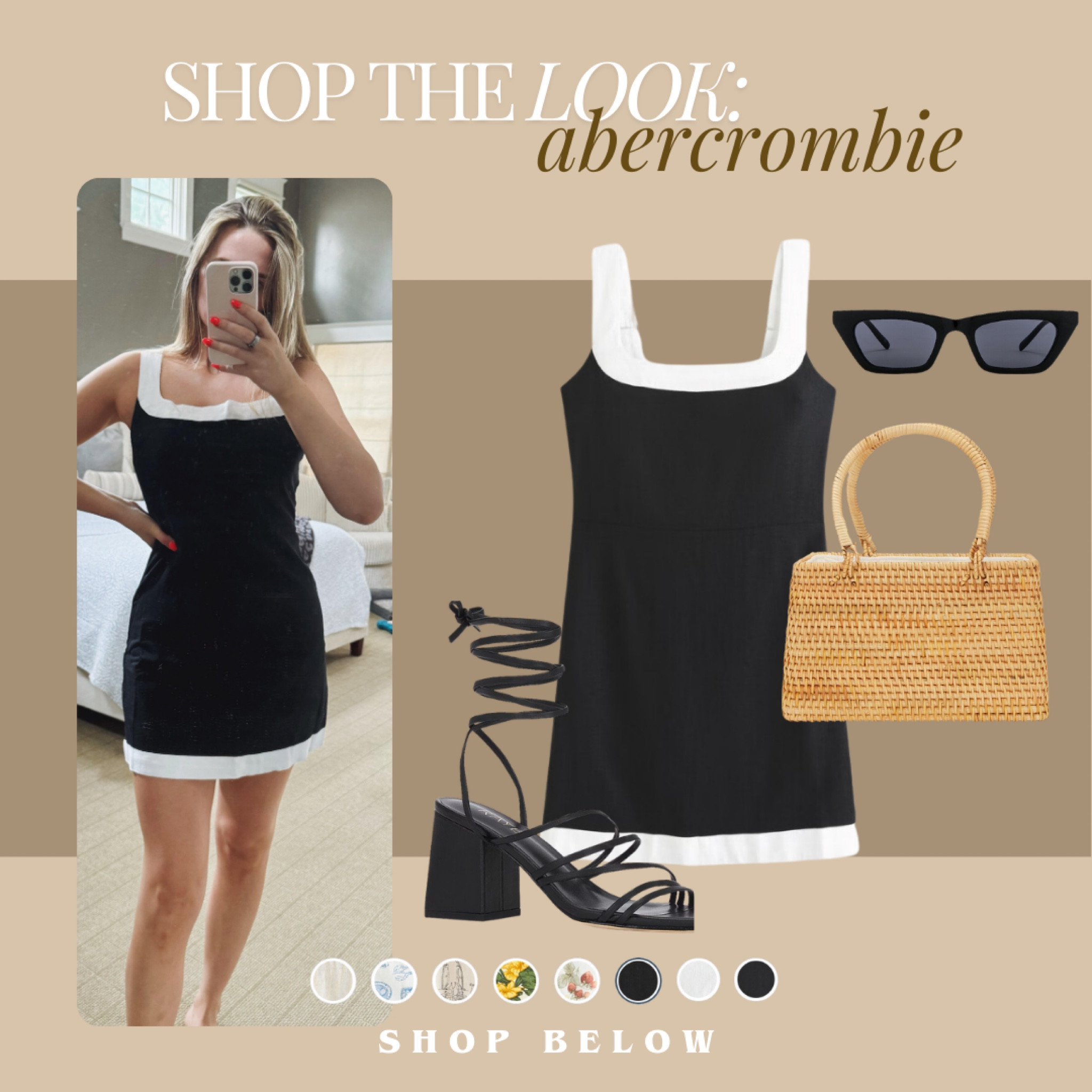 Abercrombie sale, Abercrombie picks, summer dress, chic dress, black and white dress, night out outfit, dresses for tall girls, Abercrombie, fashion, Abercrombie, dress, cat ice, sunglasses, Raffi, bag, black, scrappy, sandals, black heels, summer outfit, warm weather outfit
#LTKsalealert #LTKfindsunder50

#LTKSeasonal