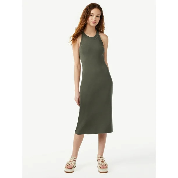 Free Assembly Women's Sleeveless Sweater Dress - Walmart.com | Walmart (US)