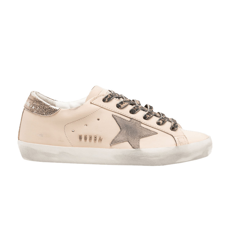 Golden Goose Wmns Superstar 'Beige Leopard' | GOAT