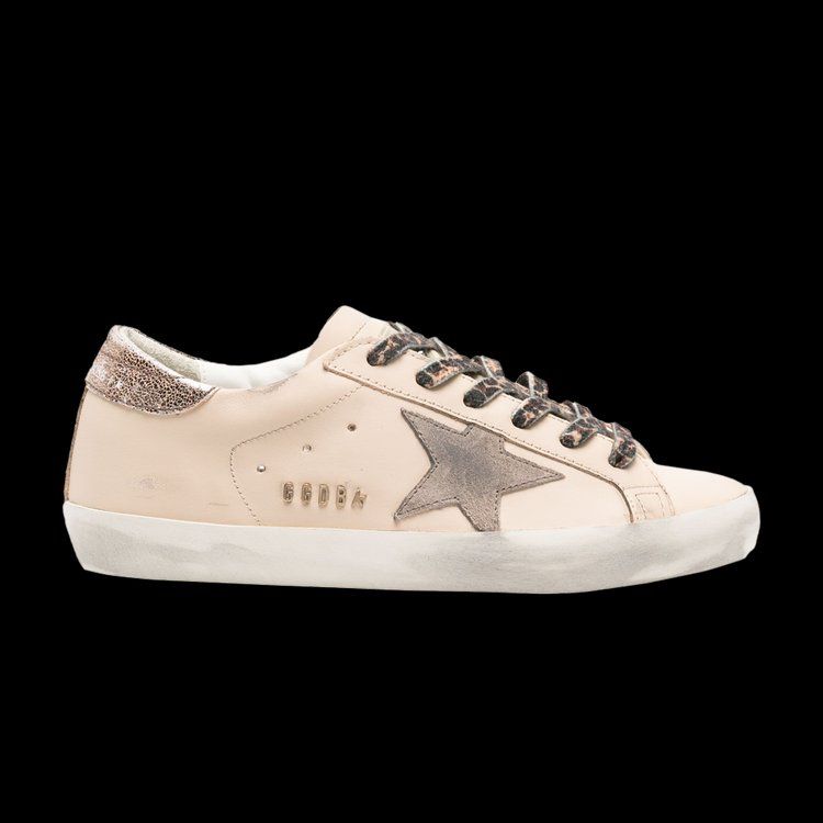 Golden Goose Wmns Superstar 'Beige Leopard' | GOAT