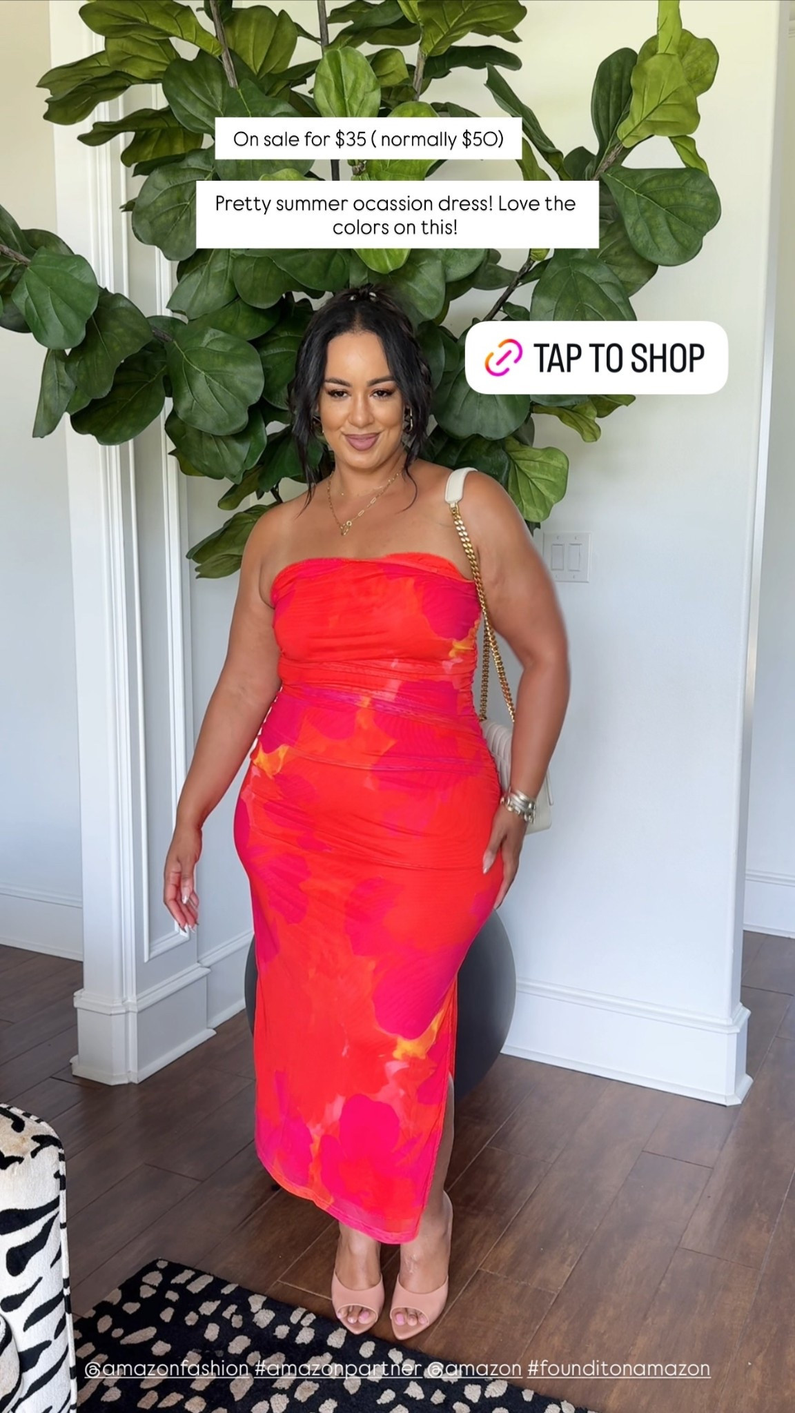 On sale for $35 ( normally $50) Pretty summer ocassion dress! Love the colors on this!  

#LTKMidsize #LTKStyleTip #LTKFindsUnder50